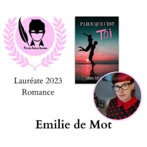 Émilie De Mot, lauréate Prix Romance 2023