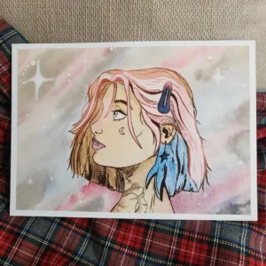 Illustration initiale Portrait galaxie - Emilie De Mot
